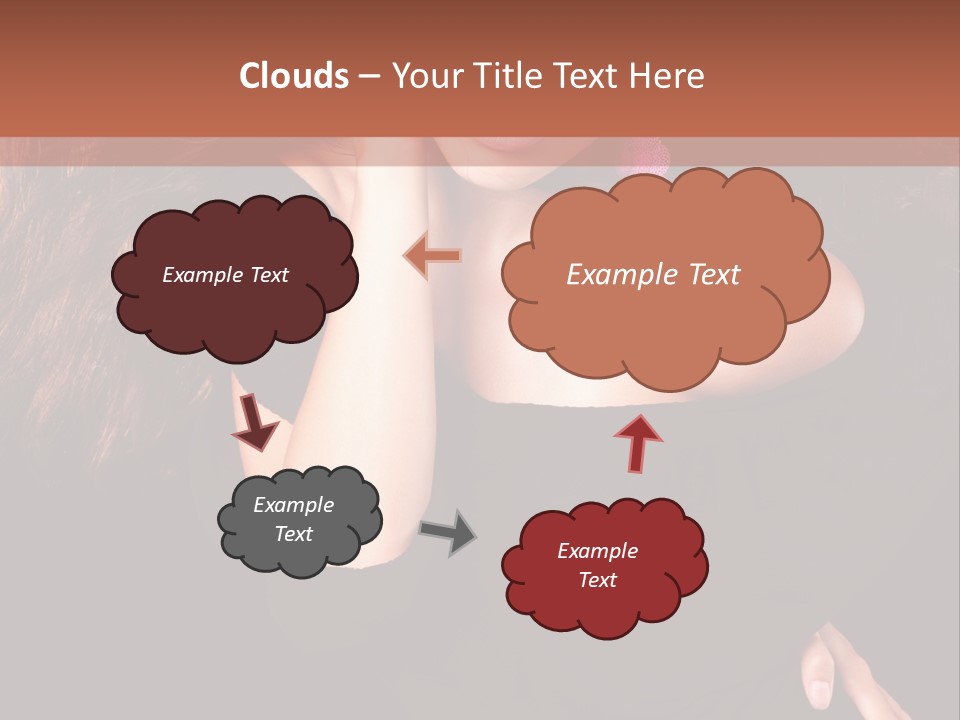 Perfect Girl Dress PowerPoint Template