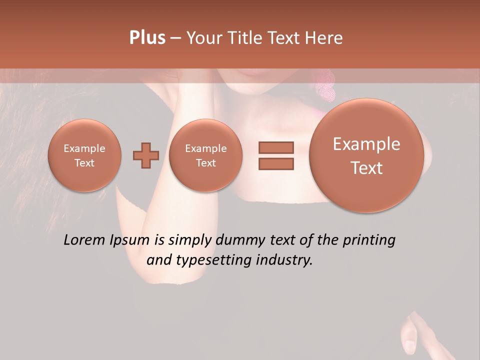 Perfect Girl Dress PowerPoint Template