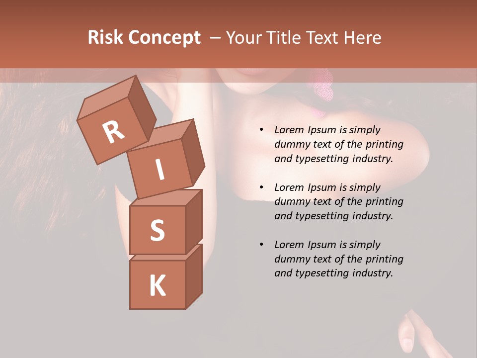 Perfect Girl Dress PowerPoint Template