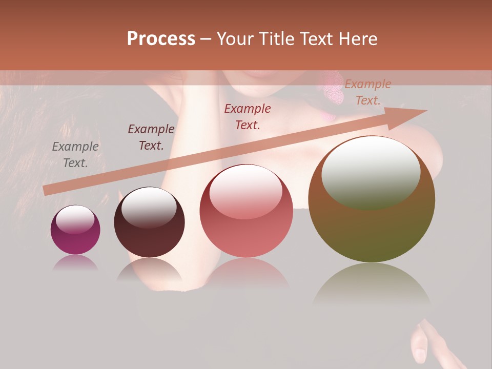 Perfect Girl Dress PowerPoint Template