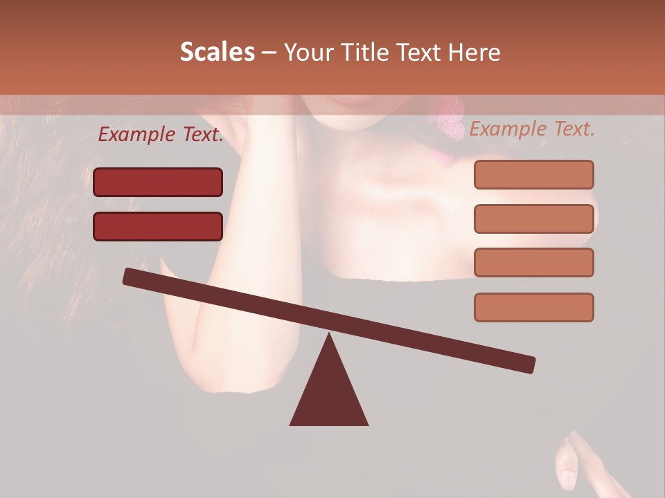 Perfect Girl Dress PowerPoint Template