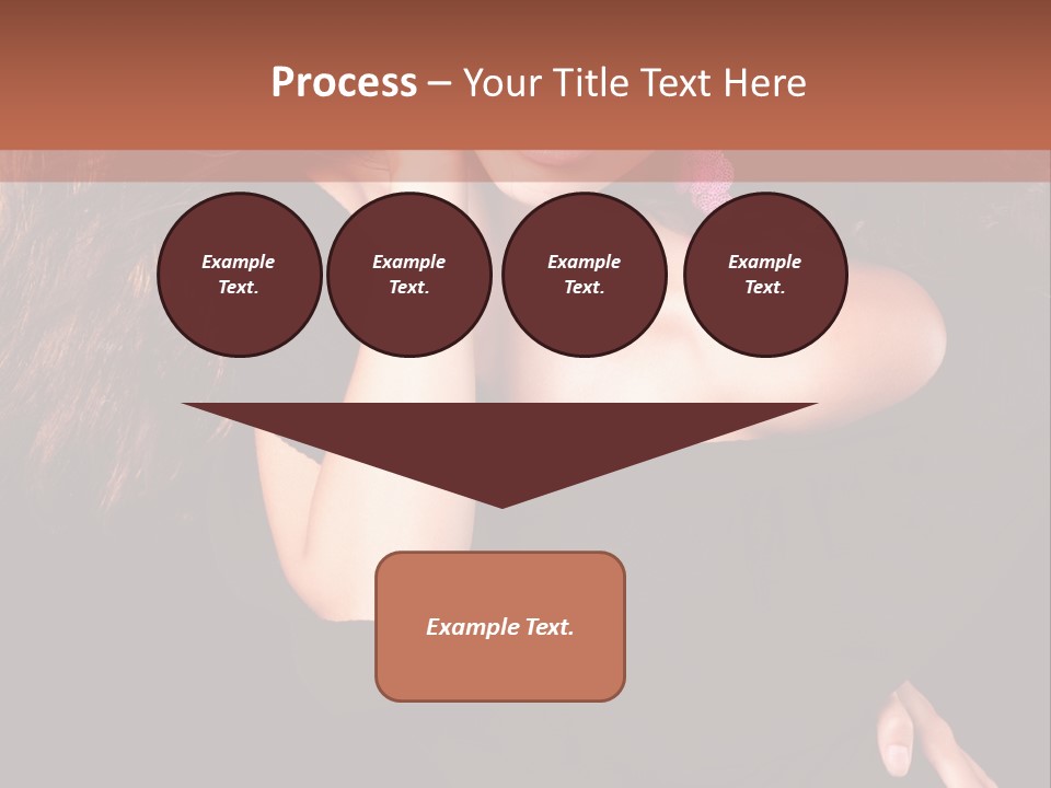 Perfect Girl Dress PowerPoint Template