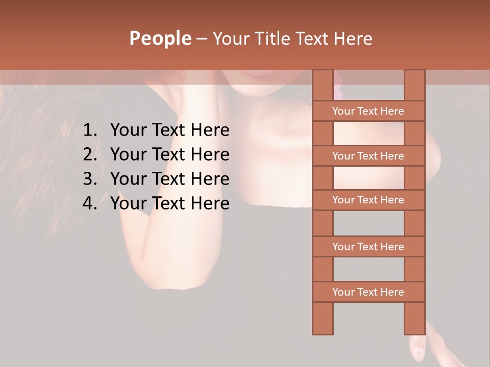 Perfect Girl Dress PowerPoint Template