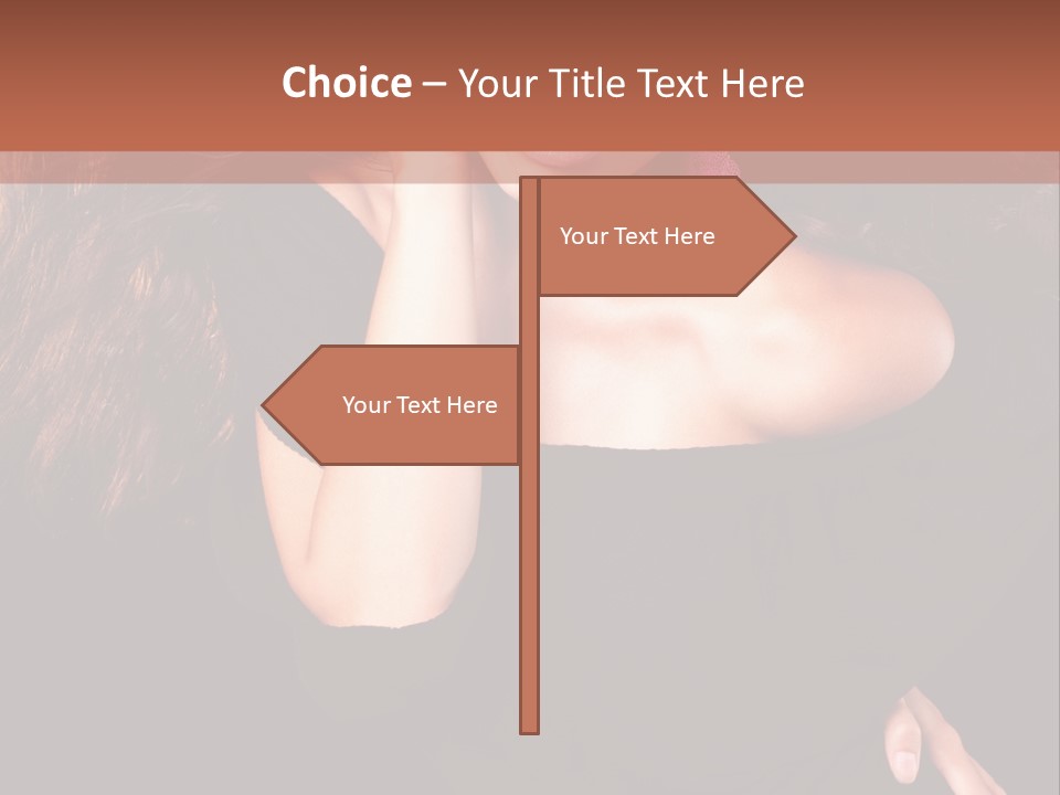 Perfect Girl Dress PowerPoint Template