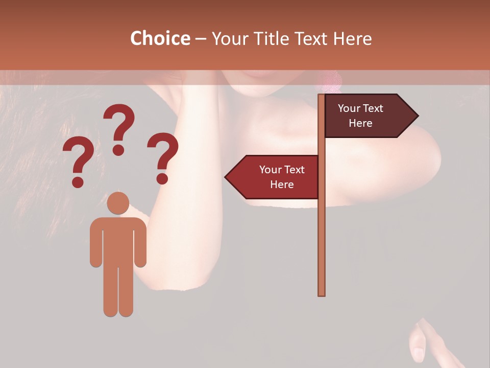 Perfect Girl Dress PowerPoint Template