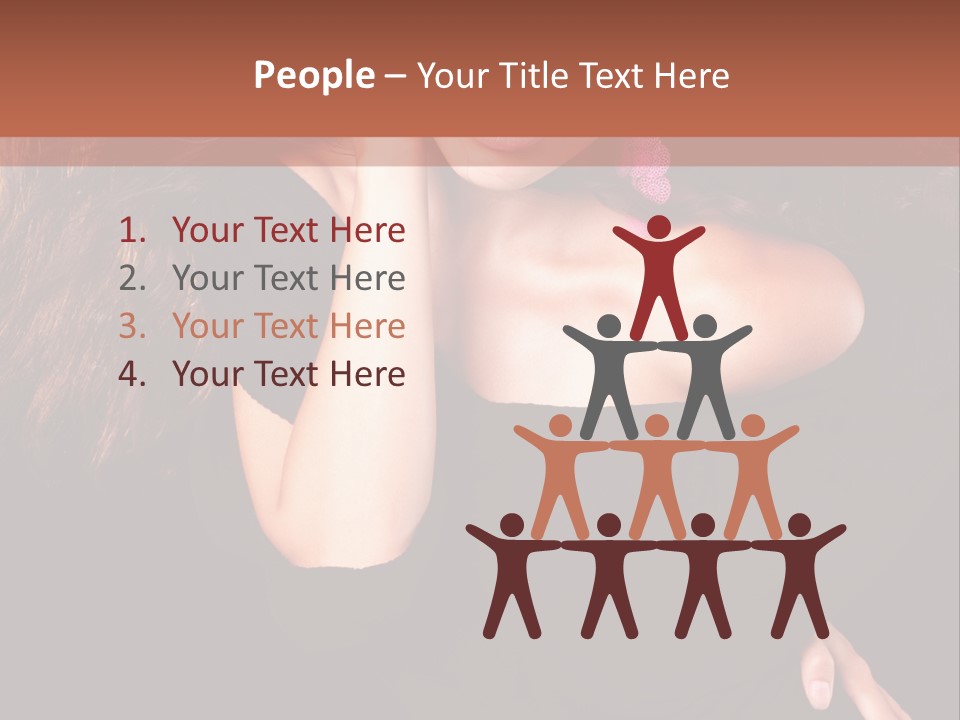 Perfect Girl Dress PowerPoint Template