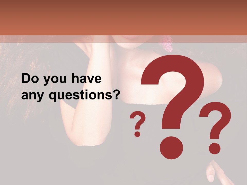 Perfect Girl Dress PowerPoint Template