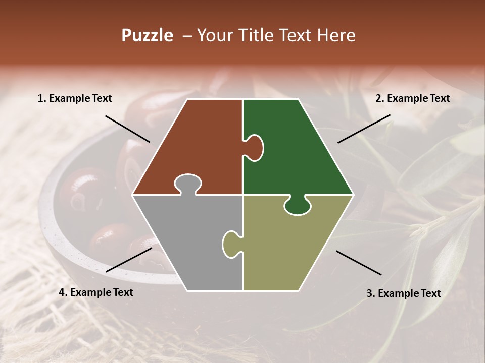 Tasty Restaurant Kalamata PowerPoint Template