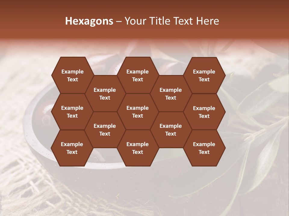 Tasty Restaurant Kalamata PowerPoint Template