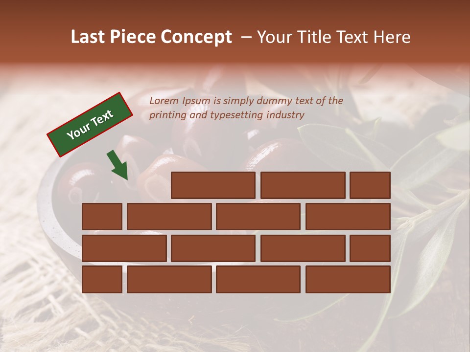 Tasty Restaurant Kalamata PowerPoint Template