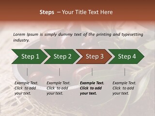 Tasty Restaurant Kalamata PowerPoint Template