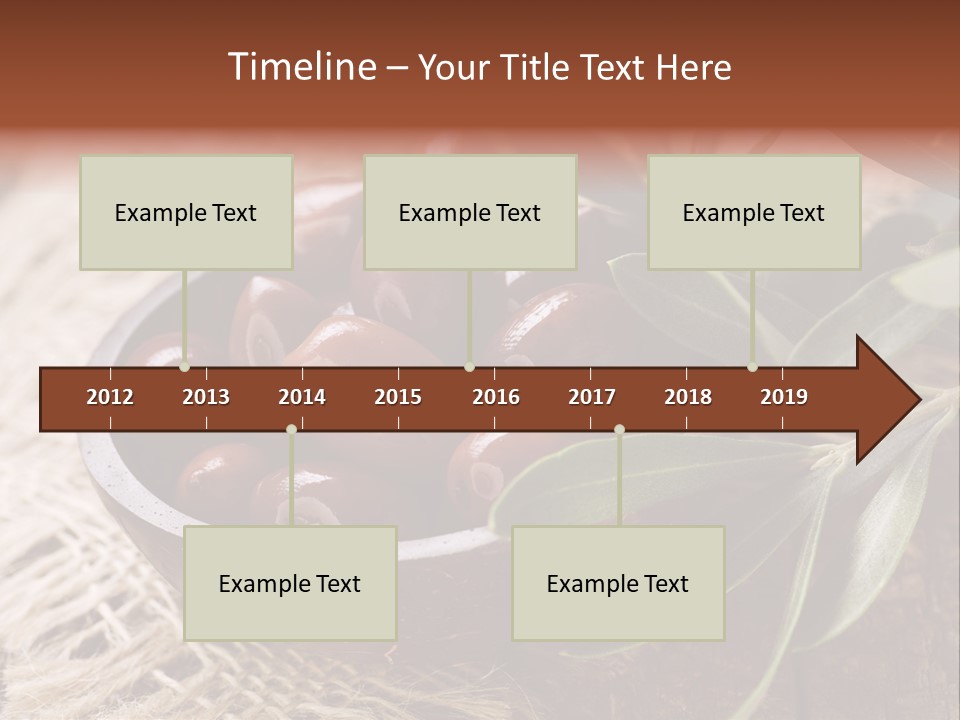 Tasty Restaurant Kalamata PowerPoint Template