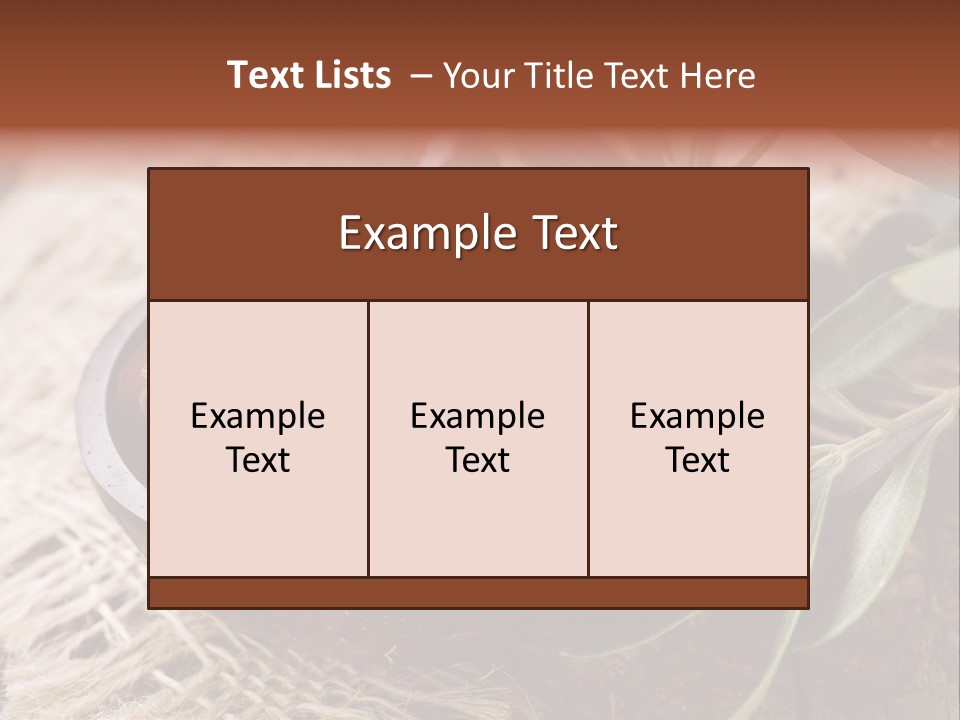 Tasty Restaurant Kalamata PowerPoint Template