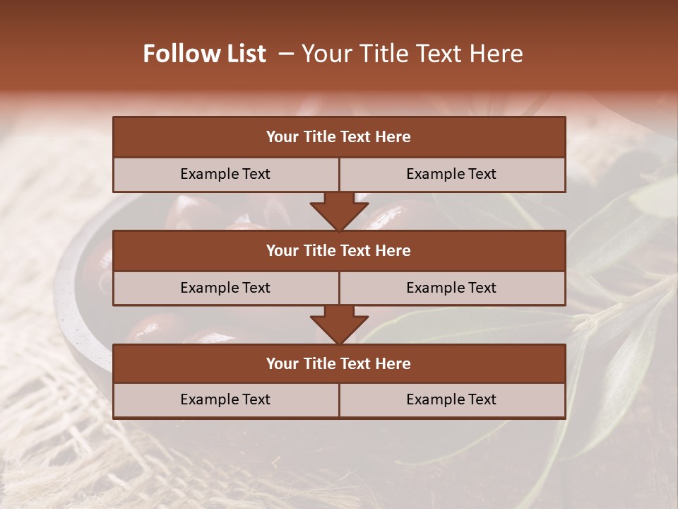 Tasty Restaurant Kalamata PowerPoint Template