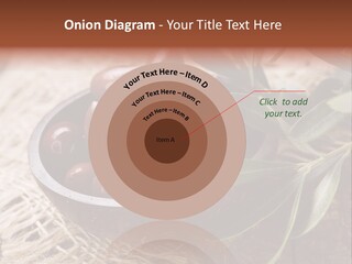 Tasty Restaurant Kalamata PowerPoint Template