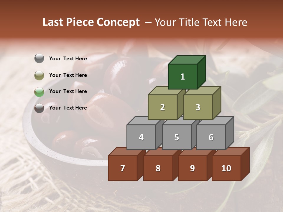 Tasty Restaurant Kalamata PowerPoint Template