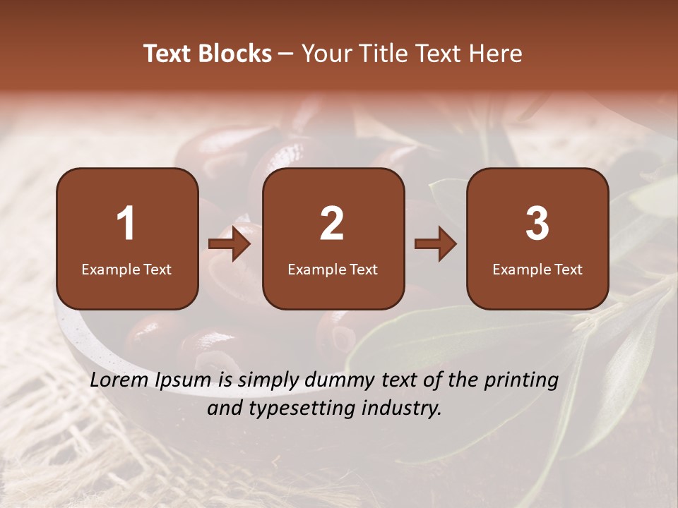 Tasty Restaurant Kalamata PowerPoint Template