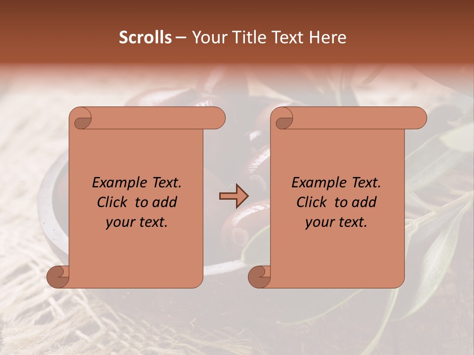 Tasty Restaurant Kalamata PowerPoint Template