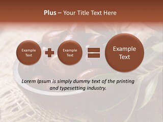 Tasty Restaurant Kalamata PowerPoint Template