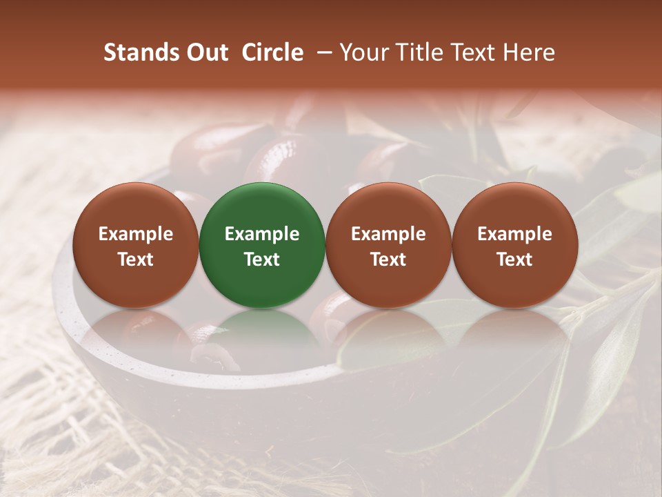 Tasty Restaurant Kalamata PowerPoint Template