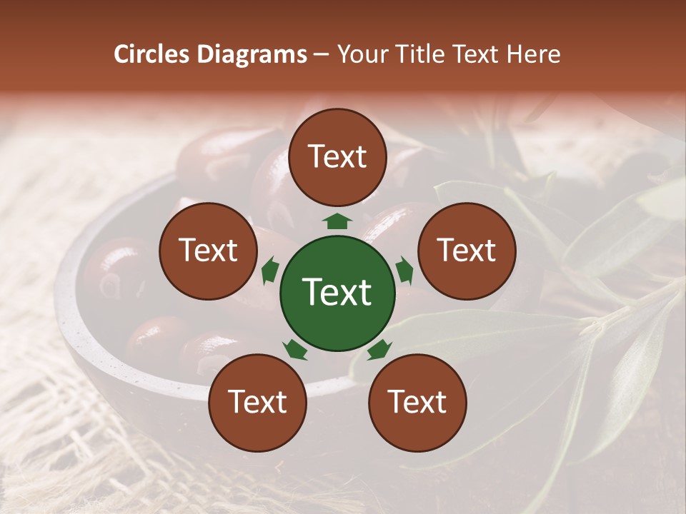 Tasty Restaurant Kalamata PowerPoint Template