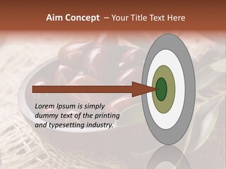 Tasty Restaurant Kalamata PowerPoint Template