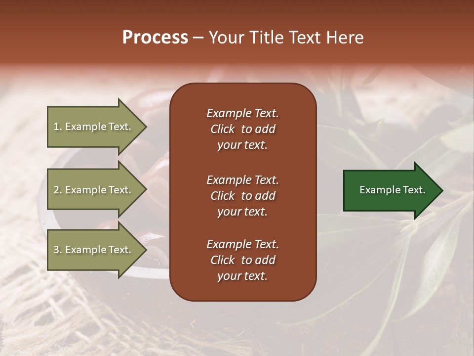 Tasty Restaurant Kalamata PowerPoint Template