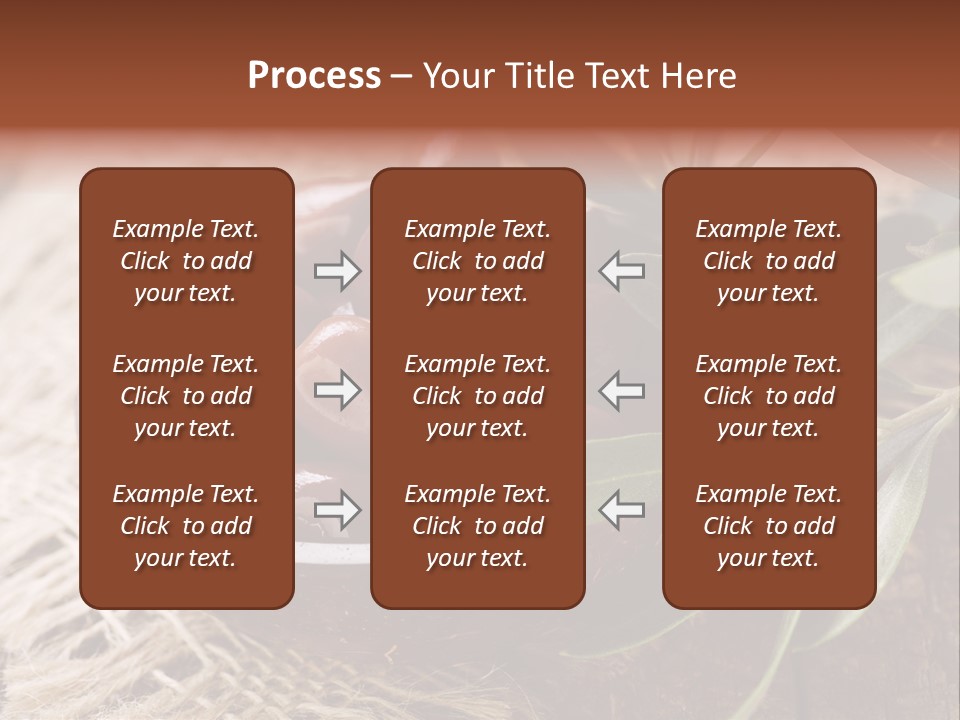 Tasty Restaurant Kalamata PowerPoint Template