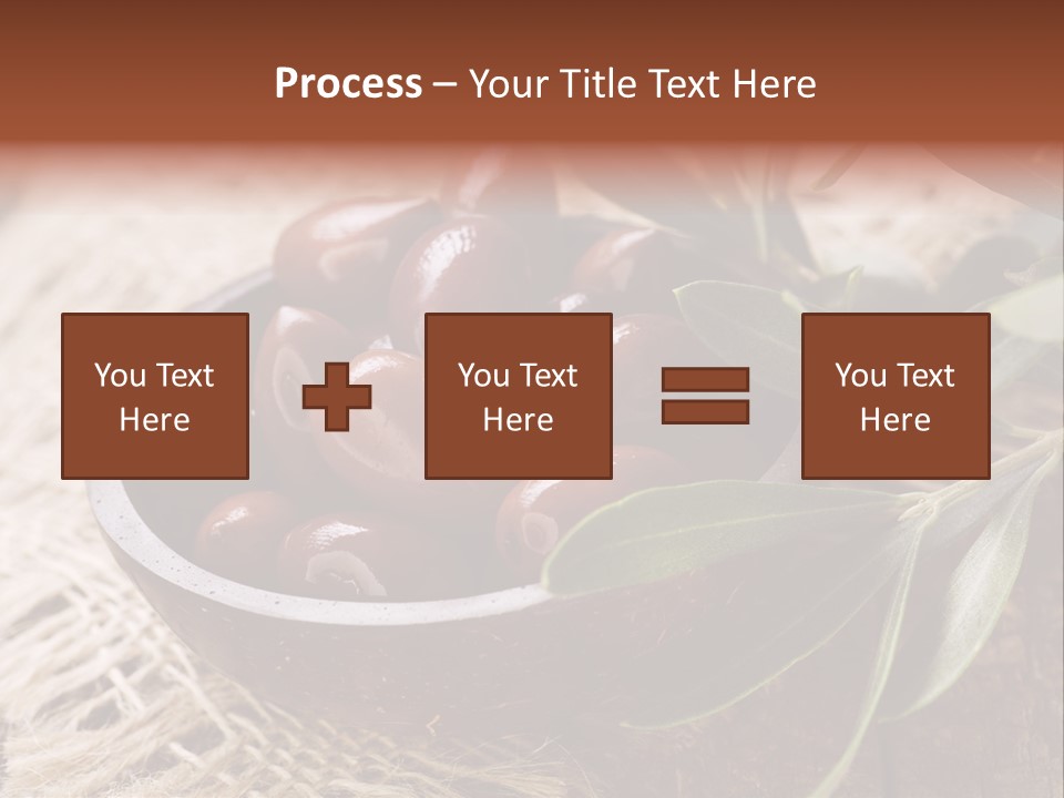 Tasty Restaurant Kalamata PowerPoint Template