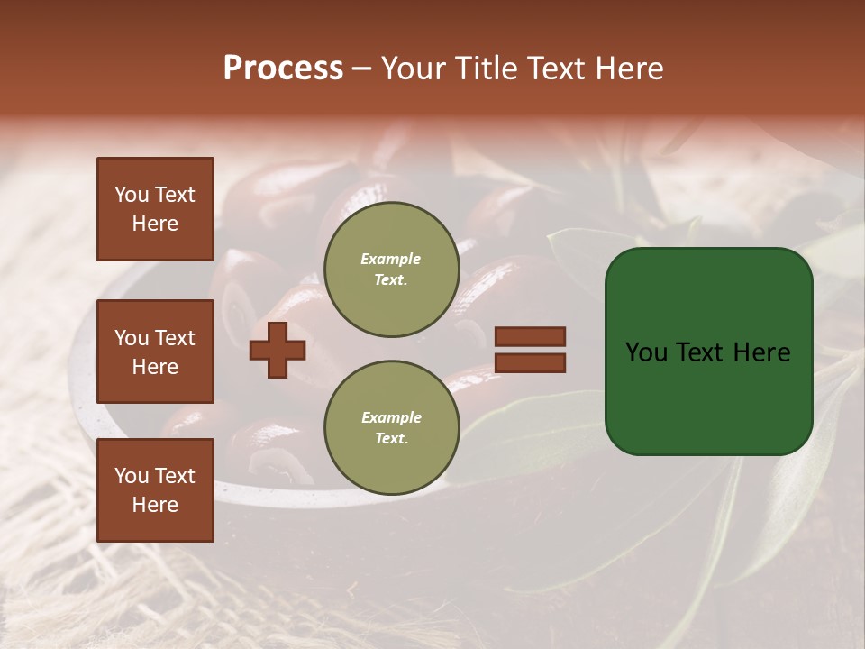 Tasty Restaurant Kalamata PowerPoint Template