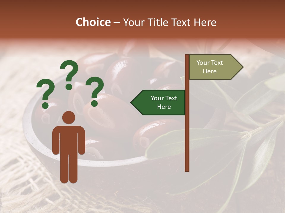 Tasty Restaurant Kalamata PowerPoint Template