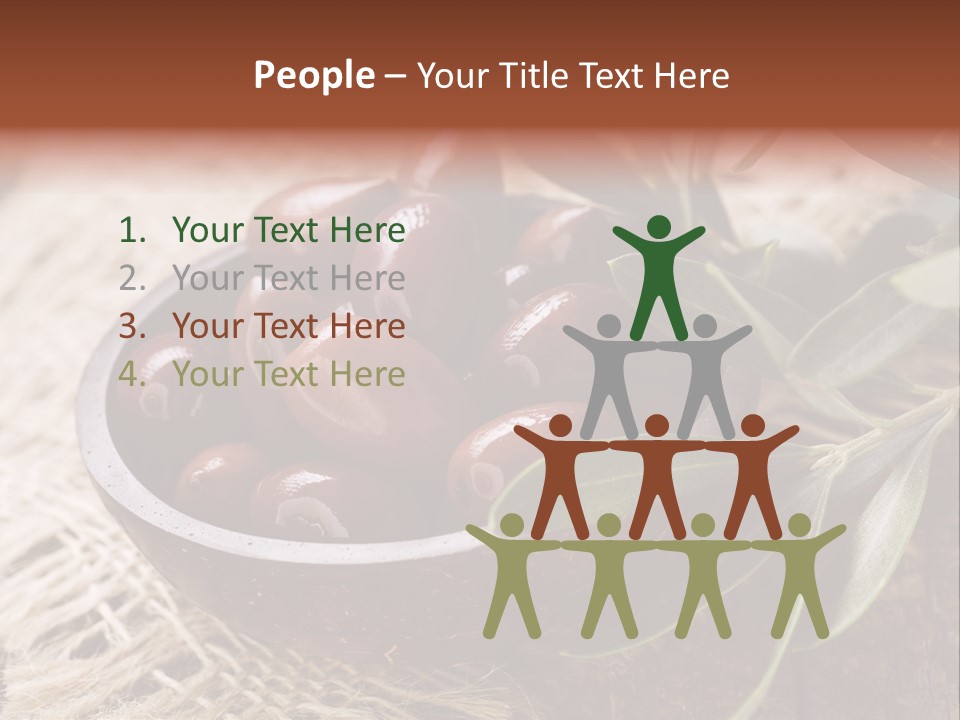 Tasty Restaurant Kalamata PowerPoint Template