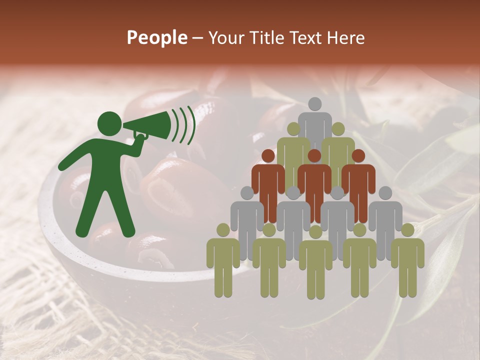 Tasty Restaurant Kalamata PowerPoint Template