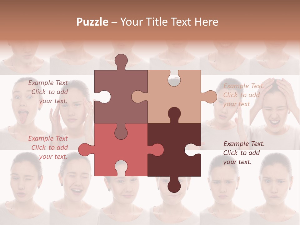 Stress People Schoolkid PowerPoint Template