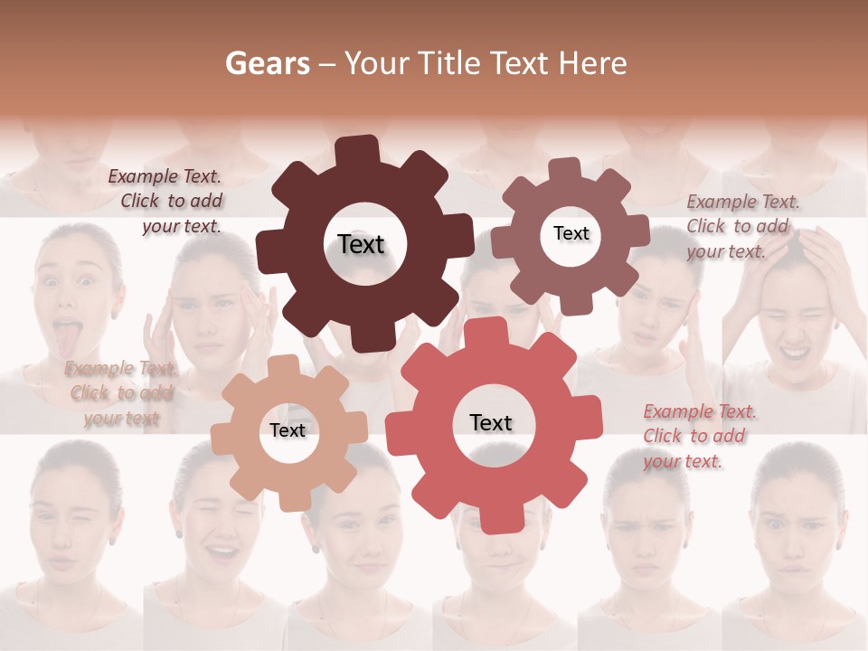 Stress People Schoolkid PowerPoint Template