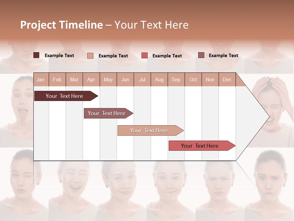 Stress People Schoolkid PowerPoint Template