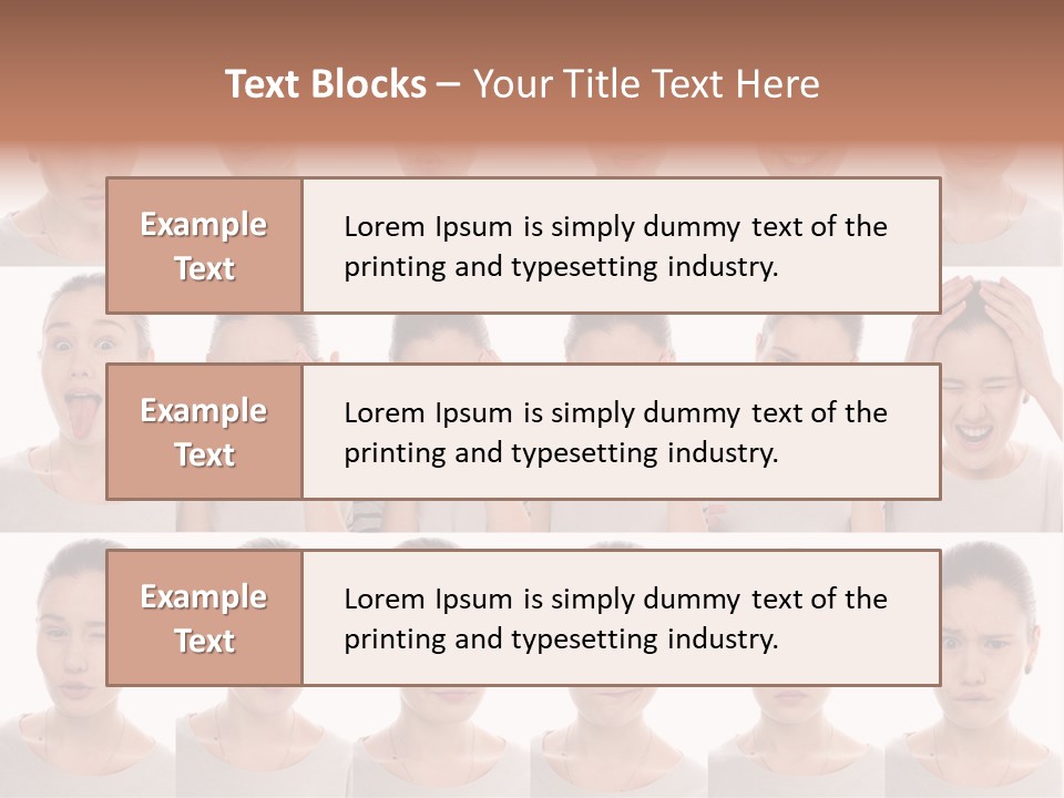 Stress People Schoolkid PowerPoint Template