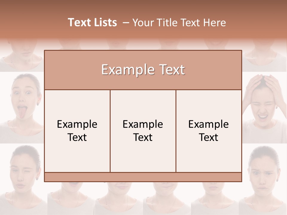 Stress People Schoolkid PowerPoint Template