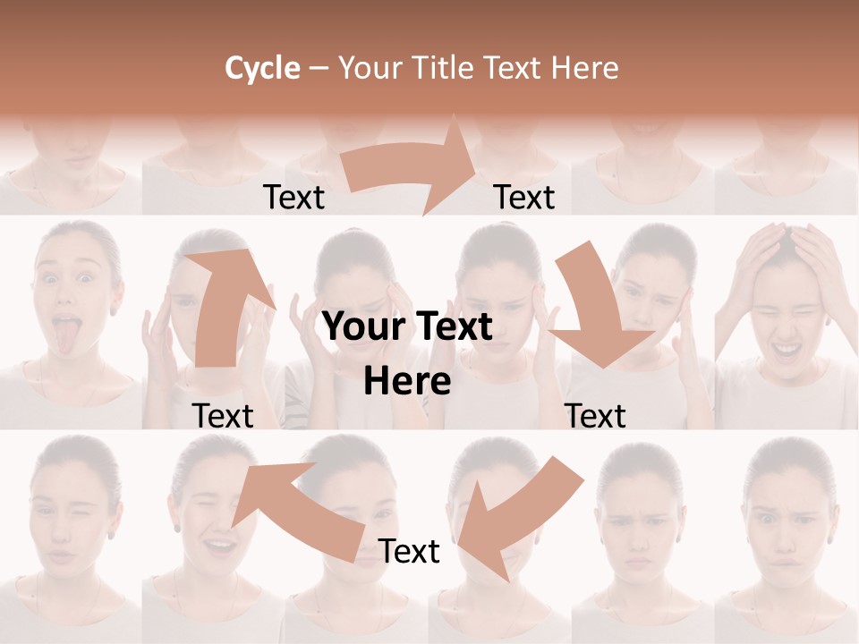 Stress People Schoolkid PowerPoint Template