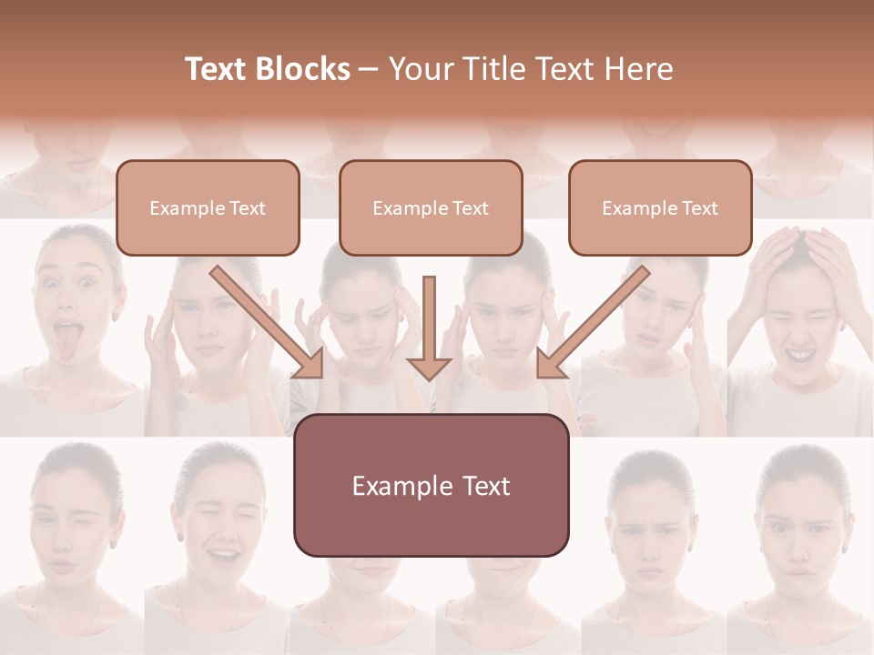 Stress People Schoolkid PowerPoint Template