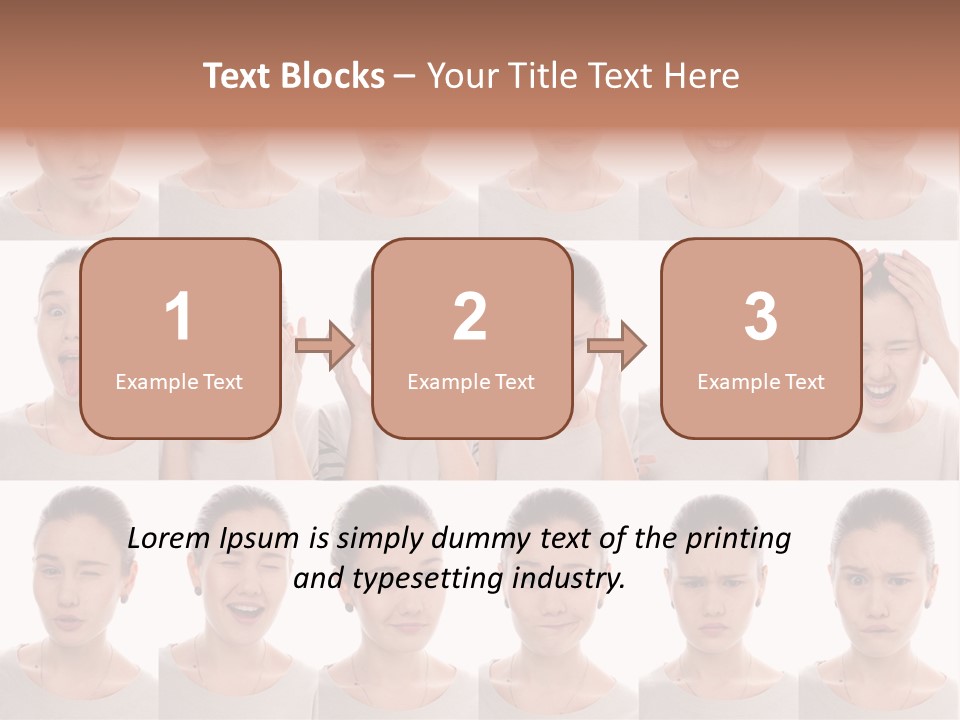 Stress People Schoolkid PowerPoint Template