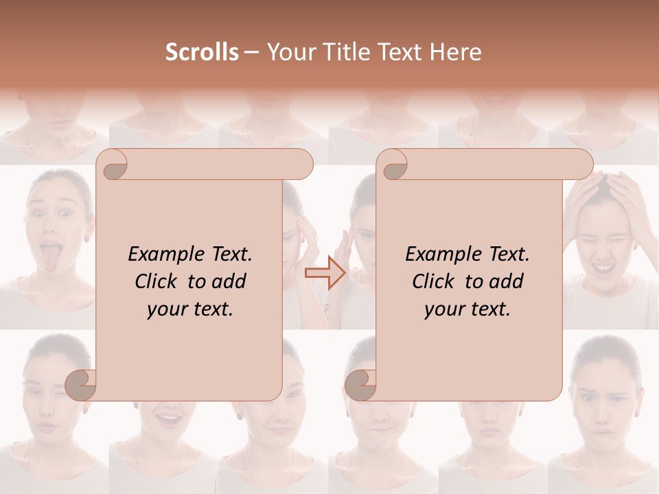 Stress People Schoolkid PowerPoint Template