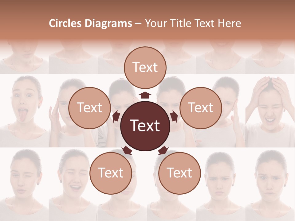 Stress People Schoolkid PowerPoint Template