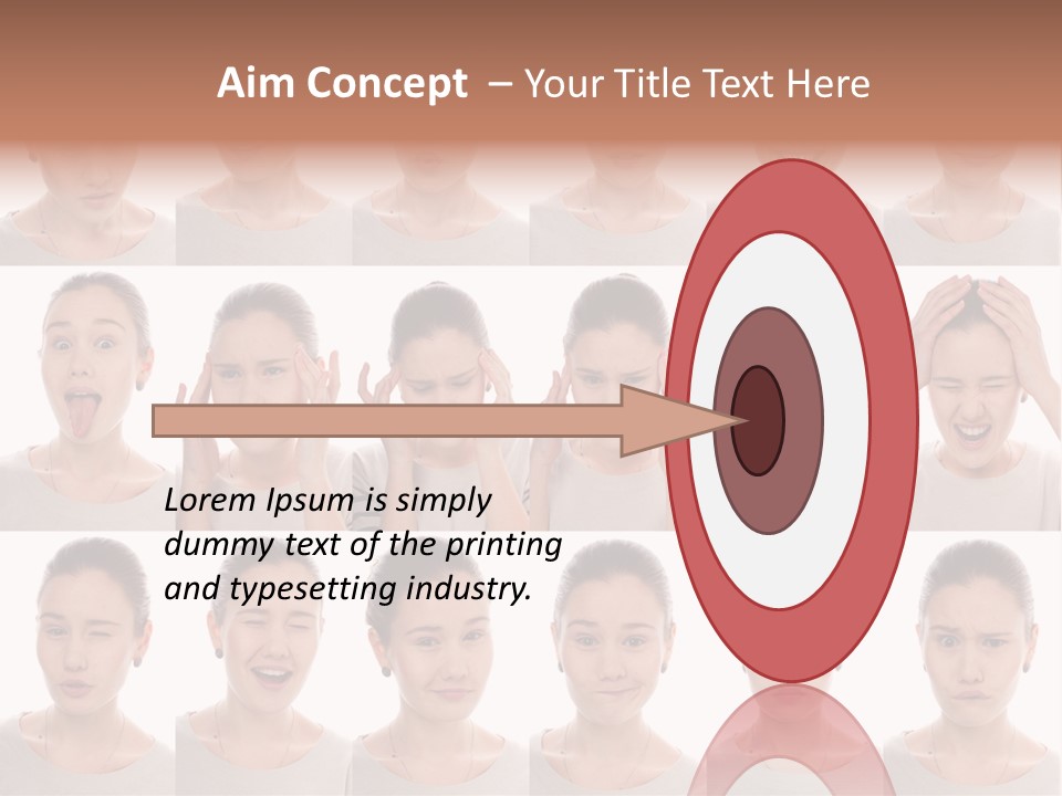 Stress People Schoolkid PowerPoint Template