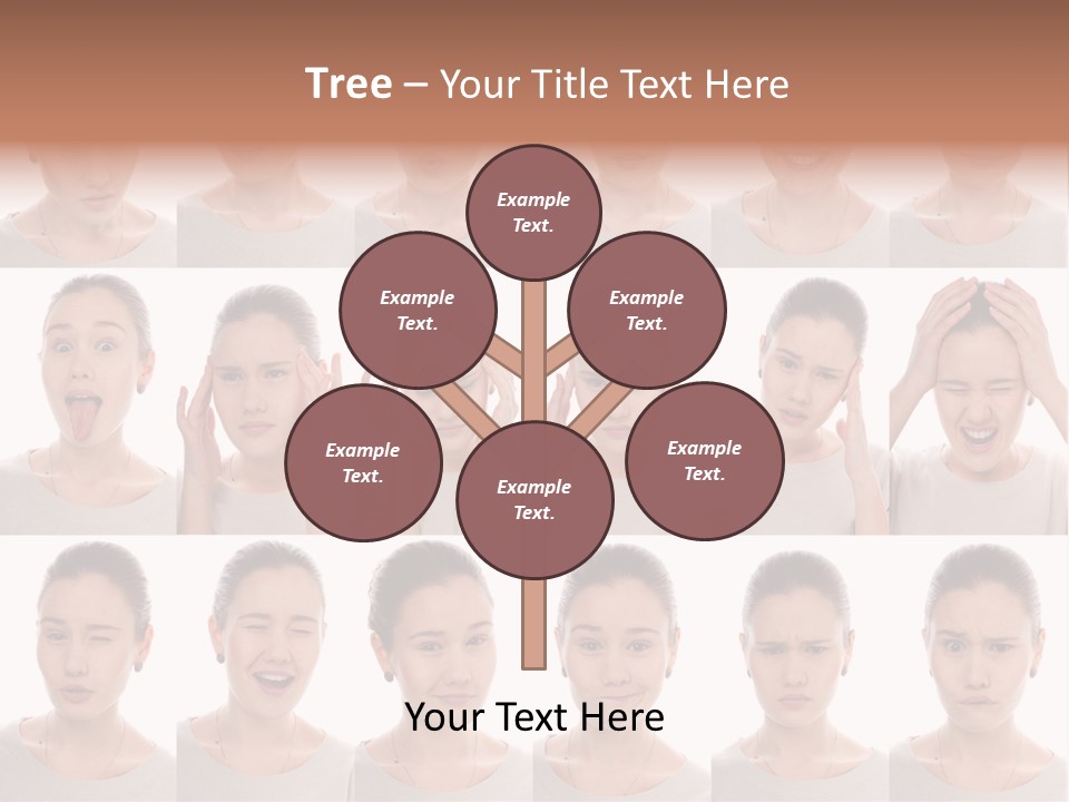 Stress People Schoolkid PowerPoint Template