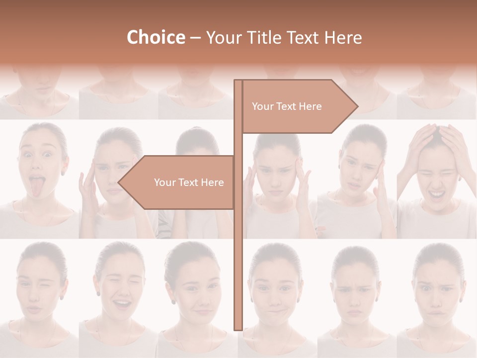 Stress People Schoolkid PowerPoint Template