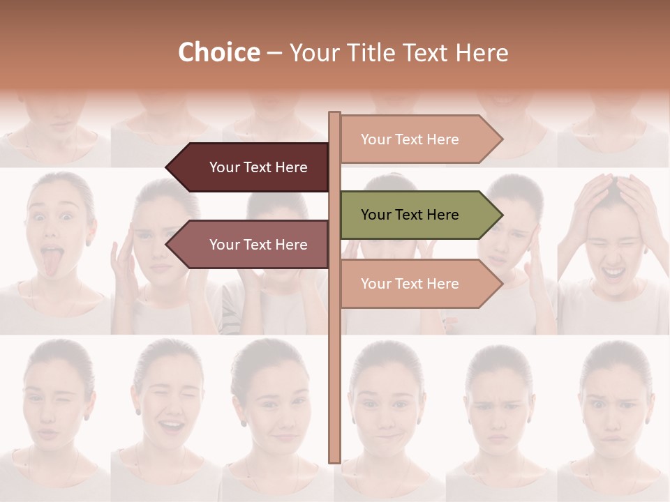 Stress People Schoolkid PowerPoint Template