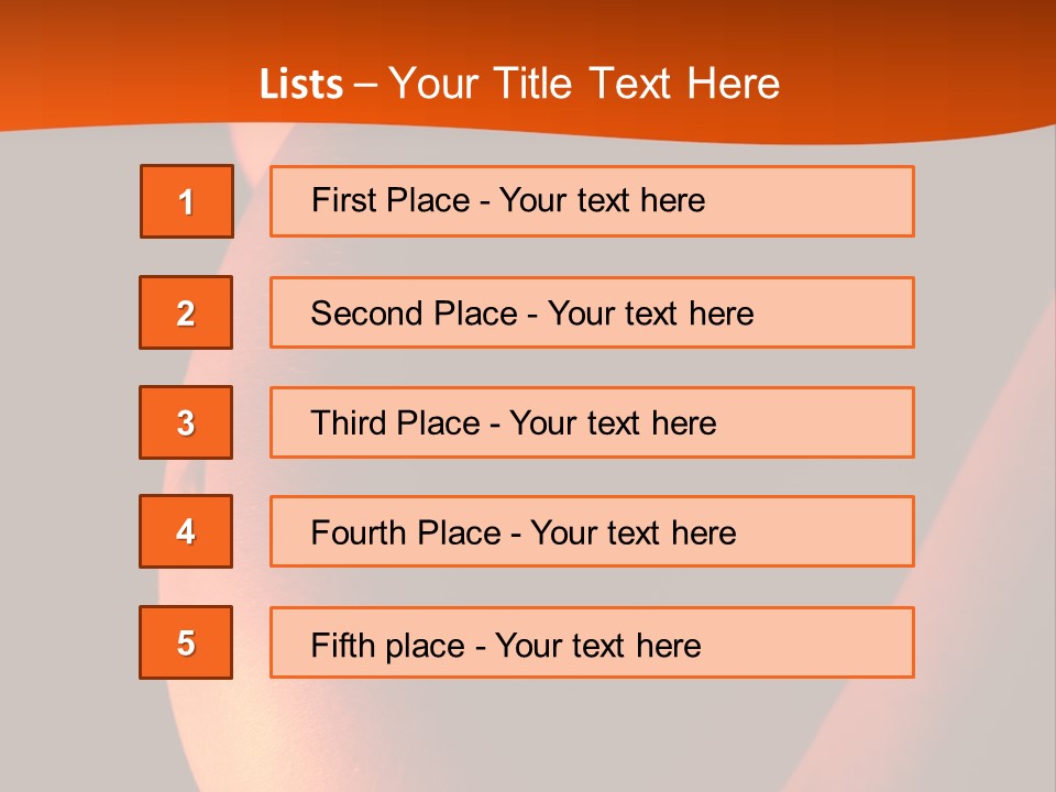Belly Body Wait PowerPoint Template
