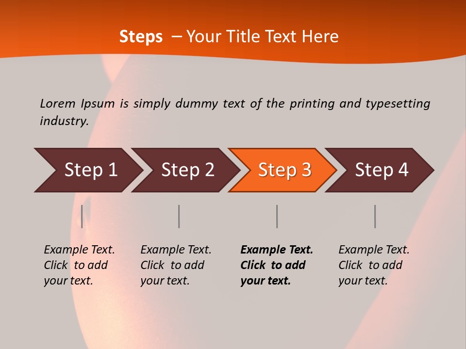 Belly Body Wait PowerPoint Template