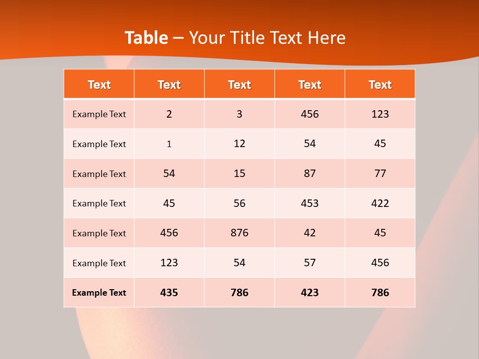Belly Body Wait PowerPoint Template